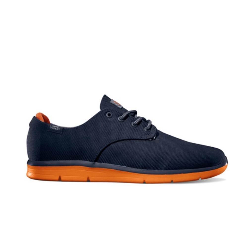 Vans Navy and Orange Sneakers